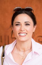CAPUCINE ANAV at French Tennis Open at Roland Garros in Paris 05/28/2019