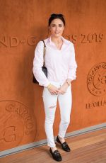 CAPUCINE ANAV at French Tennis Open at Roland Garros in Paris 05/28/2019