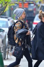 CARA DELEVINGNE and ASHLEY BENSON Arrives at Their Apartment in New York 05/01/2019