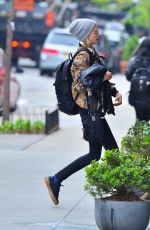 CARA DELEVINGNE and ASHLEY BENSON Arrives at Their Apartment in New York 05/01/2019