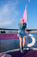 CARLY RAE JEPSEN Celebrates Her Upcoming Album Dedicated in Marina Del Rey 05/11/2019