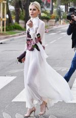 CARO DAUR Leaves Martinez Hotel in Cannes 05/15/2019