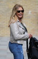 CAROL VORDERMAN in Tight Denim Arrives at ITV Studios in London 05/30/2019