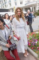 CAROLINE RECEVEUR Out at Cannes Film Festival, 05/21/2019