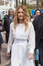 CAROLINE RECEVEUR Out at Cannes Film Festival, 05/21/2019