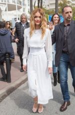 CAROLINE RECEVEUR Out at Cannes Film Festival, 05/21/2019