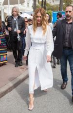 CAROLINE RECEVEUR Out at Cannes Film Festival, 05/21/2019