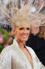 CELINE DION at 2019 Met Gala in New York 05/06/2019