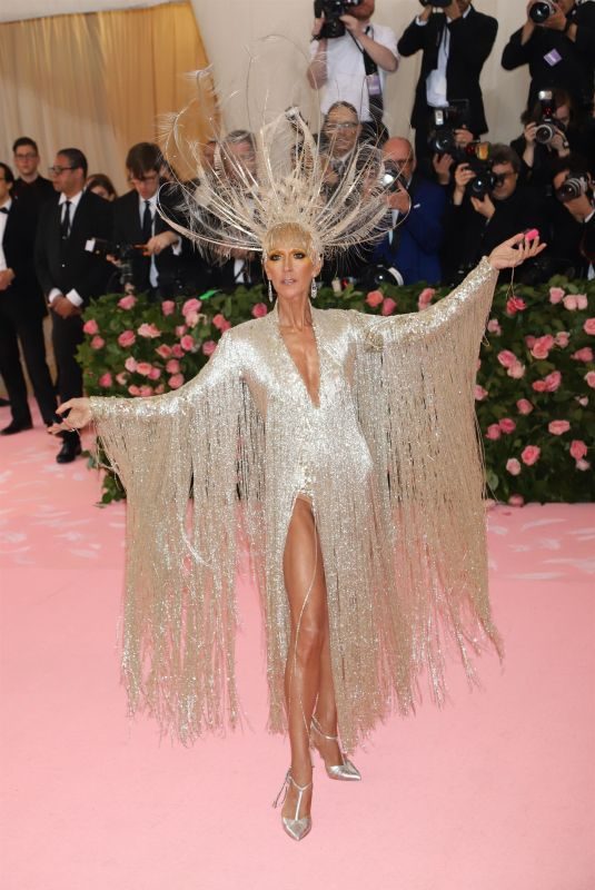 CELINE DION at 2019 Met Gala in New York 05/06/2019
