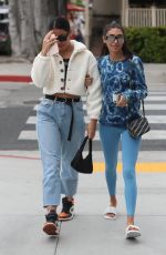 CHANTEL JEFFIRES and CINDY KIMBERLY Out for Lunch in West Hollywood 05/08/2019