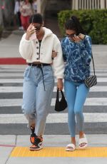 CHANTEL JEFFIRES and CINDY KIMBERLY Out for Lunch in West Hollywood 05/08/2019