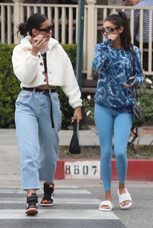CHANTEL JEFFIRES and CINDY KIMBERLY Out for Lunch in West Hollywood 05/08/2019