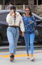 CHANTEL JEFFIRES and CINDY KIMBERLY Out for Lunch in West Hollywood 05/08/2019