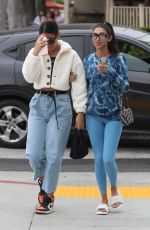CHANTEL JEFFIRES and CINDY KIMBERLY Out for Lunch in West Hollywood 05/08/2019