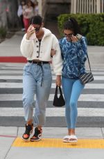 CHANTEL JEFFIRES and CINDY KIMBERLY Out for Lunch in West Hollywood 05/08/2019