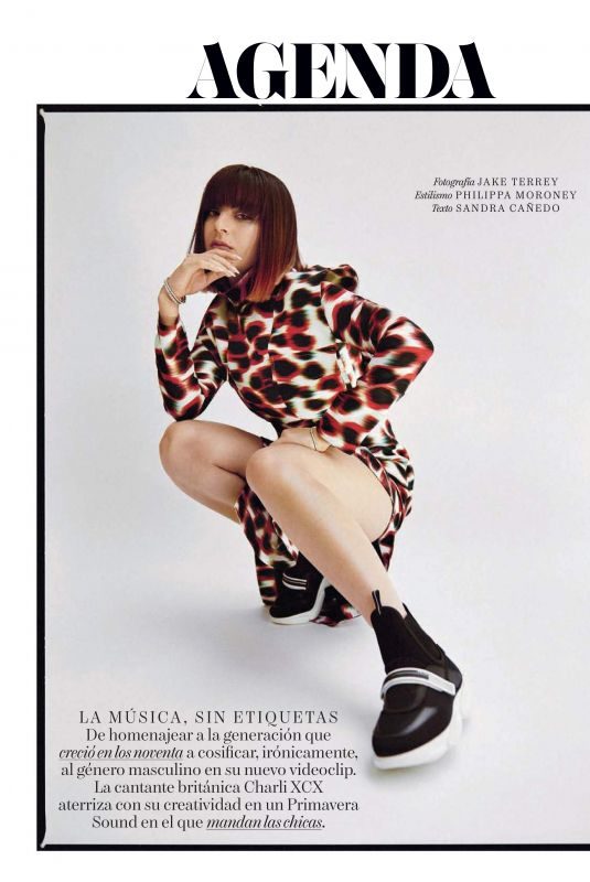 CHARLI XCX in Vogue Magazine, Spain June 2019