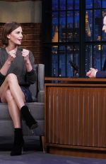 CHARLIZE THERON at Late Night with Seth Meyers in New York 05/01/2019