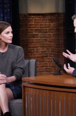 CHARLIZE THERON at Late Night with Seth Meyers in New York 05/01/2019