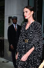 CHARLIZE THERON Heading to Tonight Show Starring Jimmy Fallon in New York 04/30/2019
