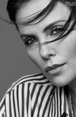CHARLIZE THERON in Marie Claire, June 2019