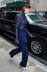 CHARLIZE THERON Leaves Hotel in New York 05/01/2019