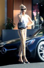 CHARLOTTE MCKINNEY Out and About in Beverly Hills 05/04/2019