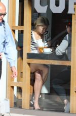 CHARLOTTE MCKINNEY Out for Coffee in Beverly Hills 05/02/2019