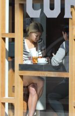 CHARLOTTE MCKINNEY Out for Coffee in Beverly Hills 05/02/2019
