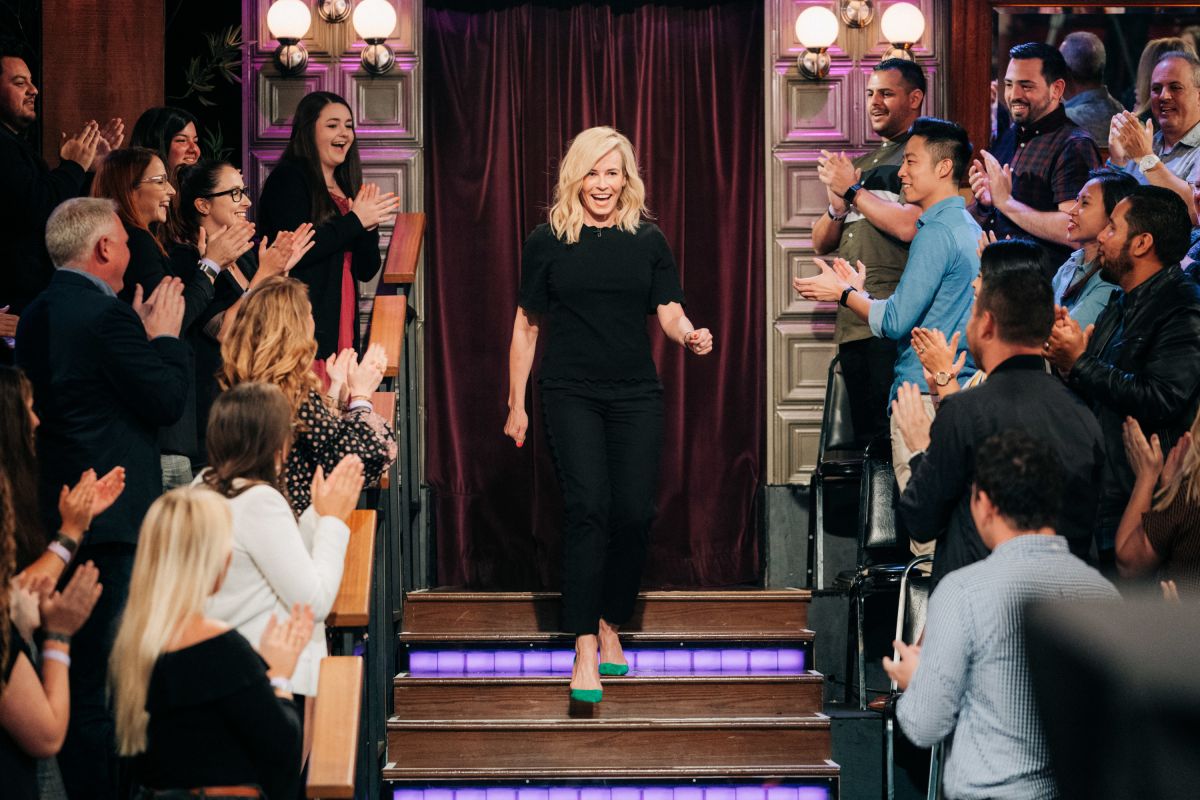 CHELSEA HANDLER at Late Late Show with James Corden 05/07/2019 – HawtCelebs