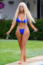 CHLOE FERRY in Bikini at a Pool in Ibiza 05/26/2019