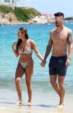 CHLOE GOODMAN in Bikini at a Beach in Mykonos 05/16/2019
