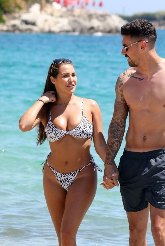 CHLOE GOODMAN in Bikini at a Beach in Mykonos 05/16/2019