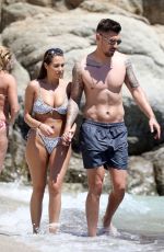 CHLOE GOODMAN in Bikini at a Beach in Mykonos 05/16/2019