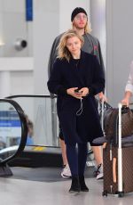 CHLOE MORETZ at Newark Airport 05/02/2019