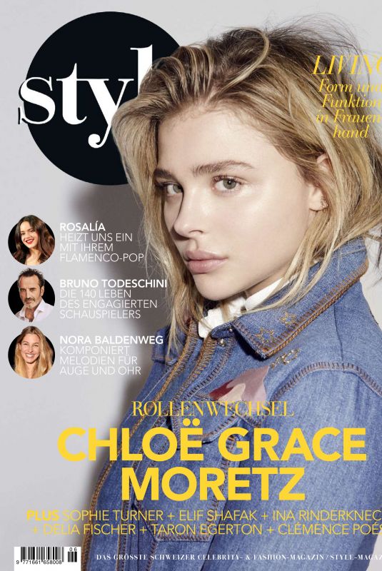 CHLOE MORETZ in Style Magazine, Germany June 2019