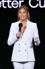 CHRISSY TEIGEN at Hulu 2019 Upfront Presentation in New York 05/01/2019
