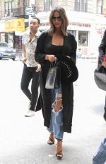 CHRISSY TEIGEN in Ripped Jeans Out and About in New York 05/29/2019