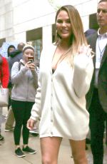 CHRISSY TEIGEN Out and About in New York 05/13/2019