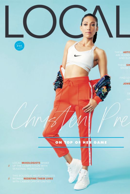 CHRISTEN PRESS in Locale Magazine, May 2019