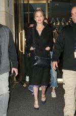 CHRISTINA APPLEGATE Leaves NBC Studios in New York 05/01/2019