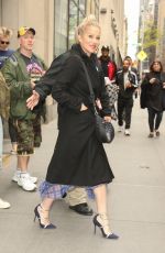 CHRISTINA APPLEGATE Leaves NBC Studios in New York 05/01/2019