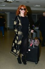 CHRISTINA HENDRICKS at LAX Airport in Los Angeles 05/14/2019