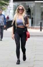 CHRISTINE MCGUINNESS Heading to a Gym in Cheshire 05/07/2019
