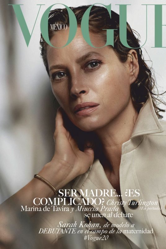 CHRISTY TURLINGTON in Vogue Magazine, Mexico May 2019