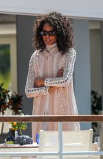 CINDY BRUNA at Eden Roc Hotel in Cannes 05/16/2019