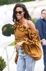 CINDY BRUNA Out on Croisette in Cannes 05/19/2019