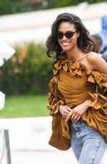 CINDY BRUNA Out on Croisette in Cannes 05/19/2019
