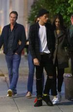 CINDY, KAIA, PRESLEY and Randy GERBER at Matsuhisa in Los Angeles 05/29/2019