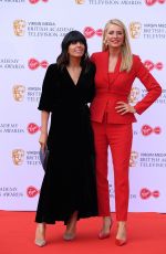 CLAUDIA WINKLEMAN and TESS DALY at Virgin Media British Academy Television Awards 2019 in London 05/12/2019