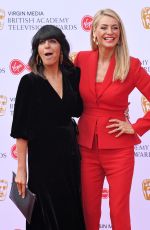 CLAUDIA WINKLEMAN and TESS DALY at Virgin Media British Academy Television Awards 2019 in London 05/12/2019
